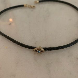Evil eye choker